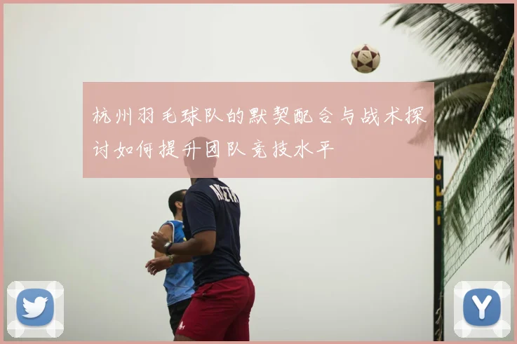 杭州羽毛球队的默契配合与战术探讨如何提升团队竞技水平